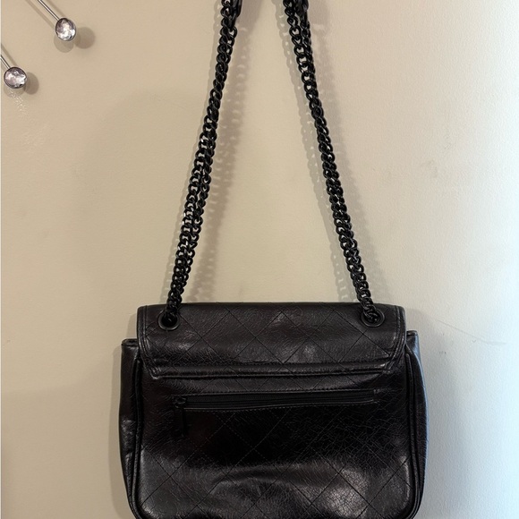 Black Faux Leather Shoulder Bag Aldo - Picture 7 of 9